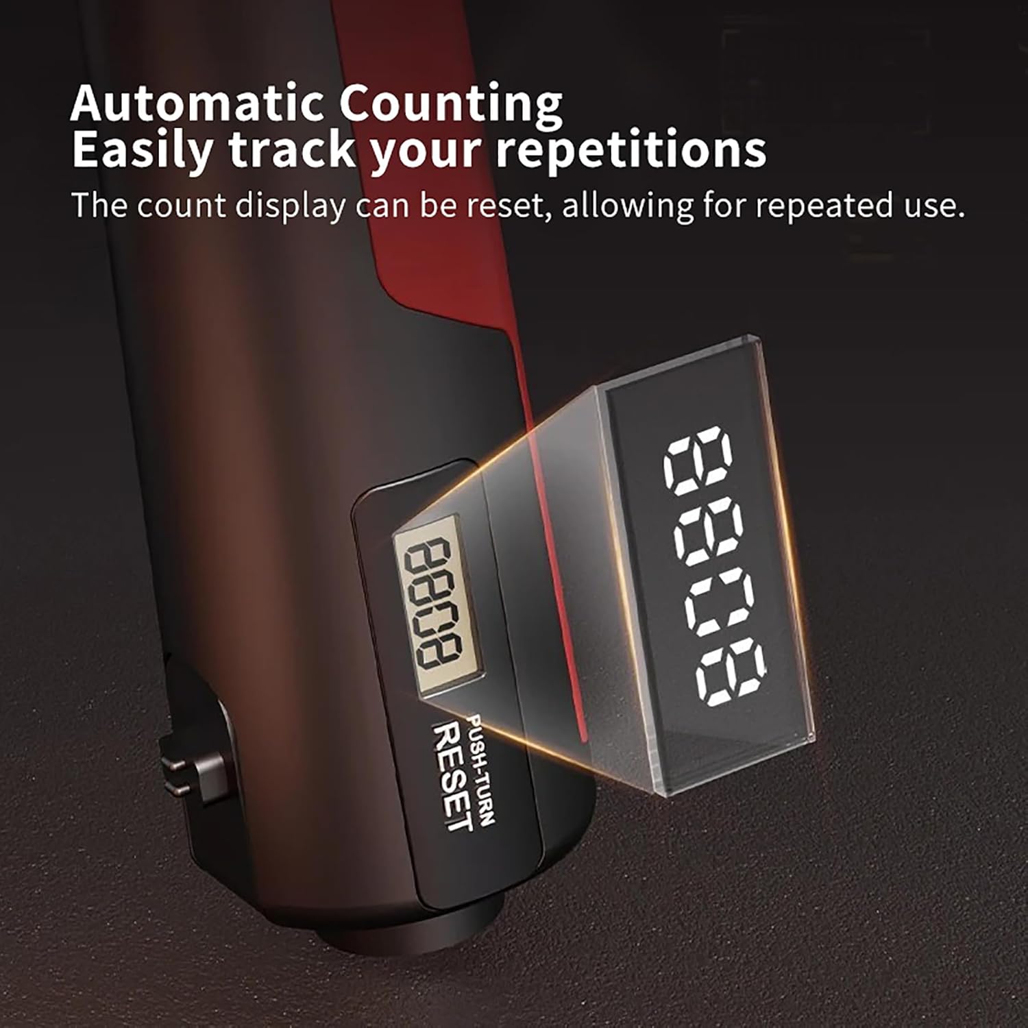 Flexor Maini Reglabil 5-100 kg, Afisaj Numarator Mecanic, Pentru antrenament antebrat, exercitii recuperare maini