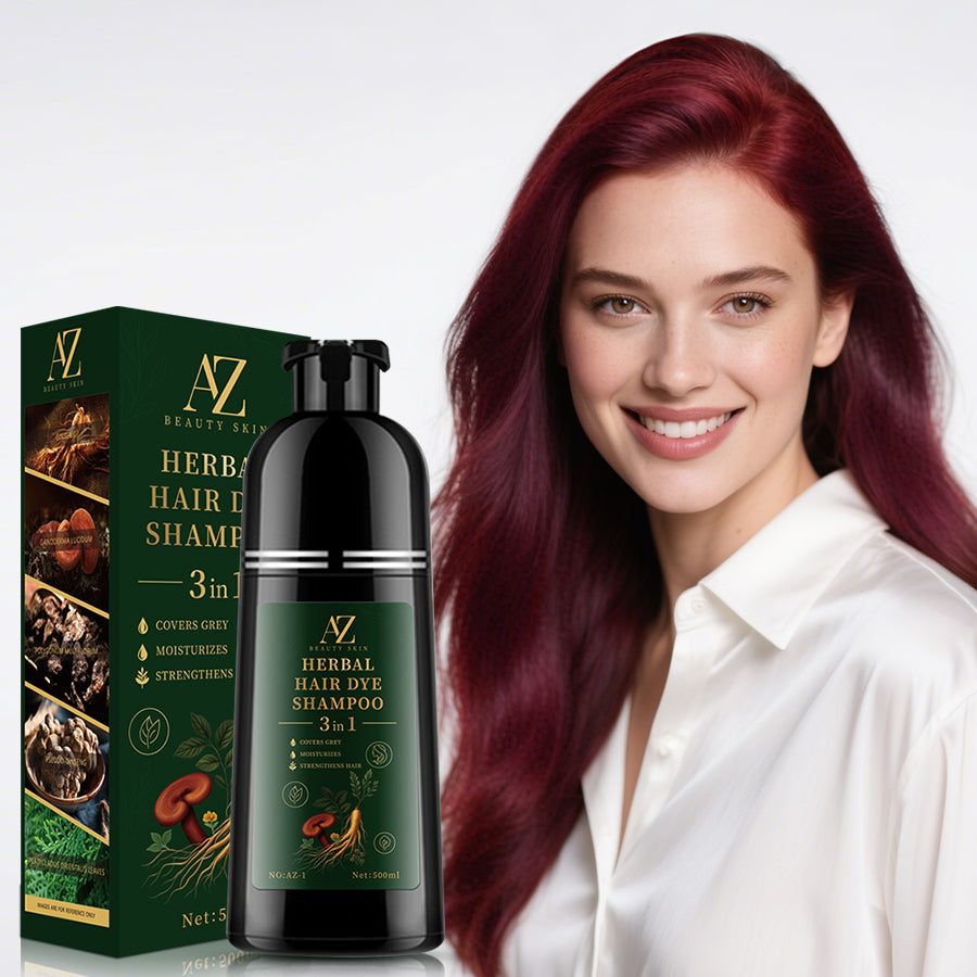 Sampon colorant fara amoniac, unisex, 500 ml , rosu-visiniu