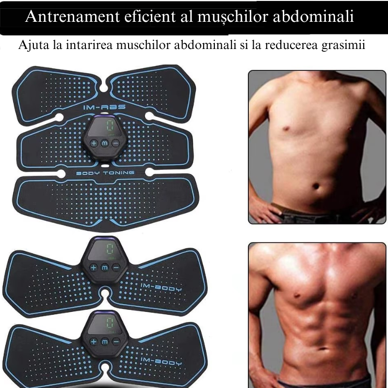 Kit Smart Fitness EMS 6 paduri,  ems training, abdomen