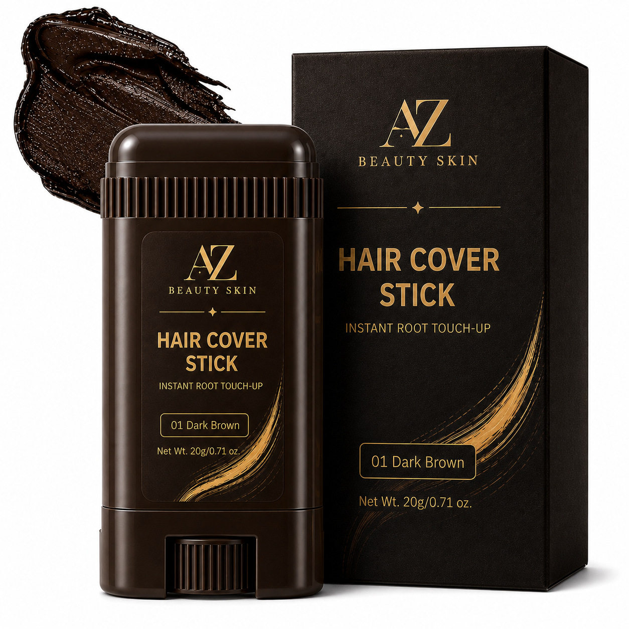 Stick colorant temporar Color Touch – vopsire instant pentru rădăcini crescute și fire albe, 20 gr