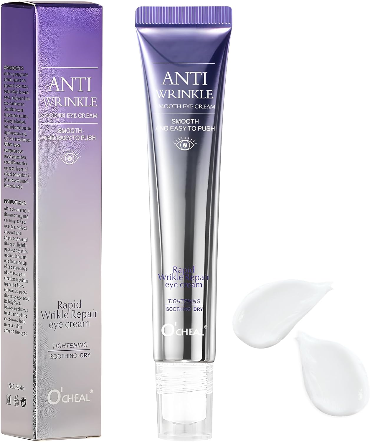 Crema de ochi cu retinol, masaj Triple Ball 360°, antirid, 20 ml