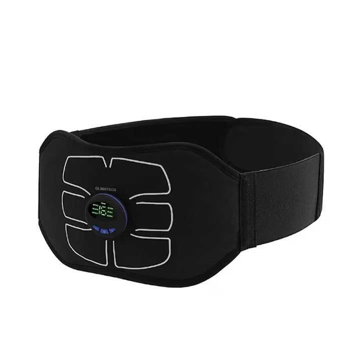 Centura electrostimulare abdominala ABS, smart fitness, ems training, electrozi integrati, 6 moduri, 18 trepte de Intensitate