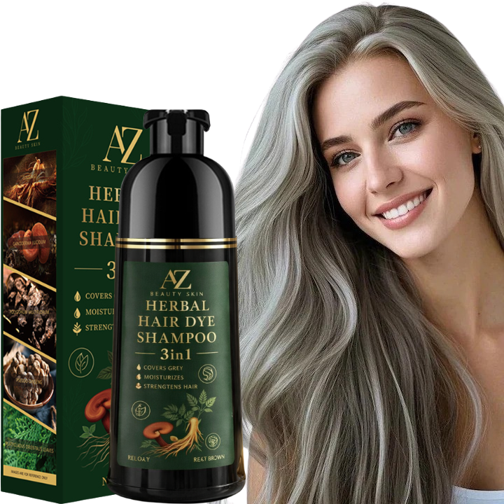 Sampon colorant pentru par, fara amoniac, unisex, 500 ml – AZ Beauty Skin®