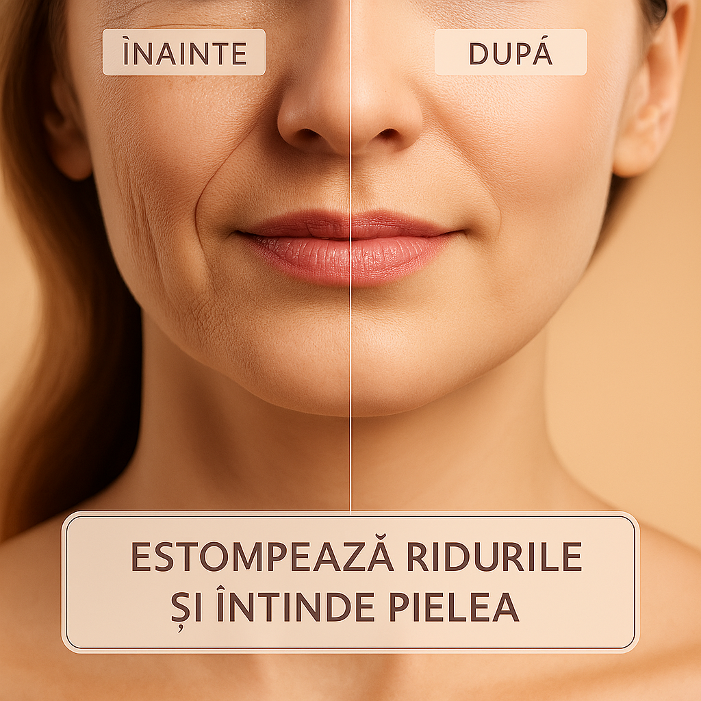 Aparat lifting facial Mini HIFU 3D cu ultrasunete, EMS și radiofrecvență