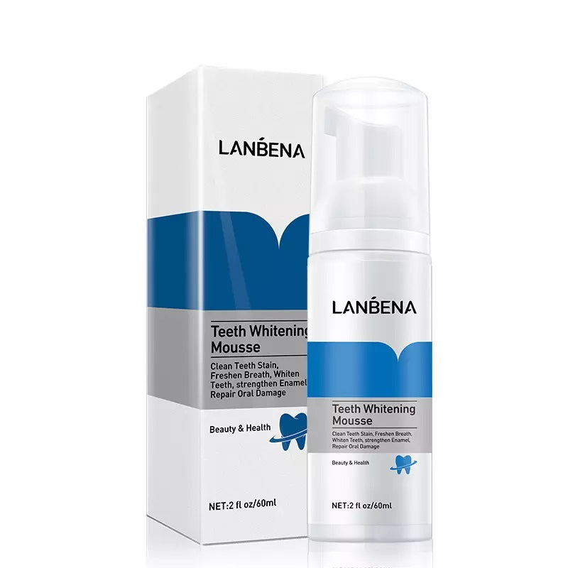 Spuma pentru albirea dintilor, Lanbena, 60 ml