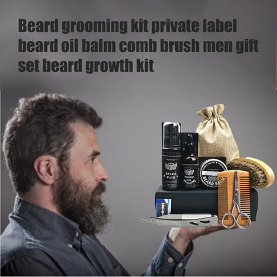 Kit Premium ingrijire, crestere barba si mustata 100% natural A-Z Beauty Skin