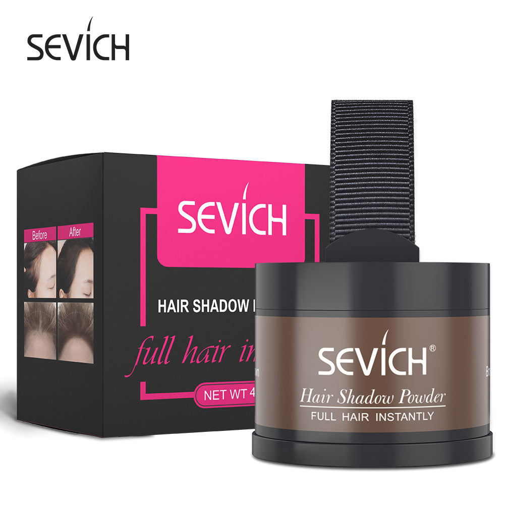 Pudra de par pentru camuflarea zonelor cu par rar, SEVICH