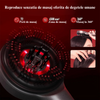 Perie pentru par cu Tehnologie avansata, BrushPro X6, Aplicator de ser pentru scalp, Vibratii, Infrarosu, Pentru Regenerarea si Cresterea parului