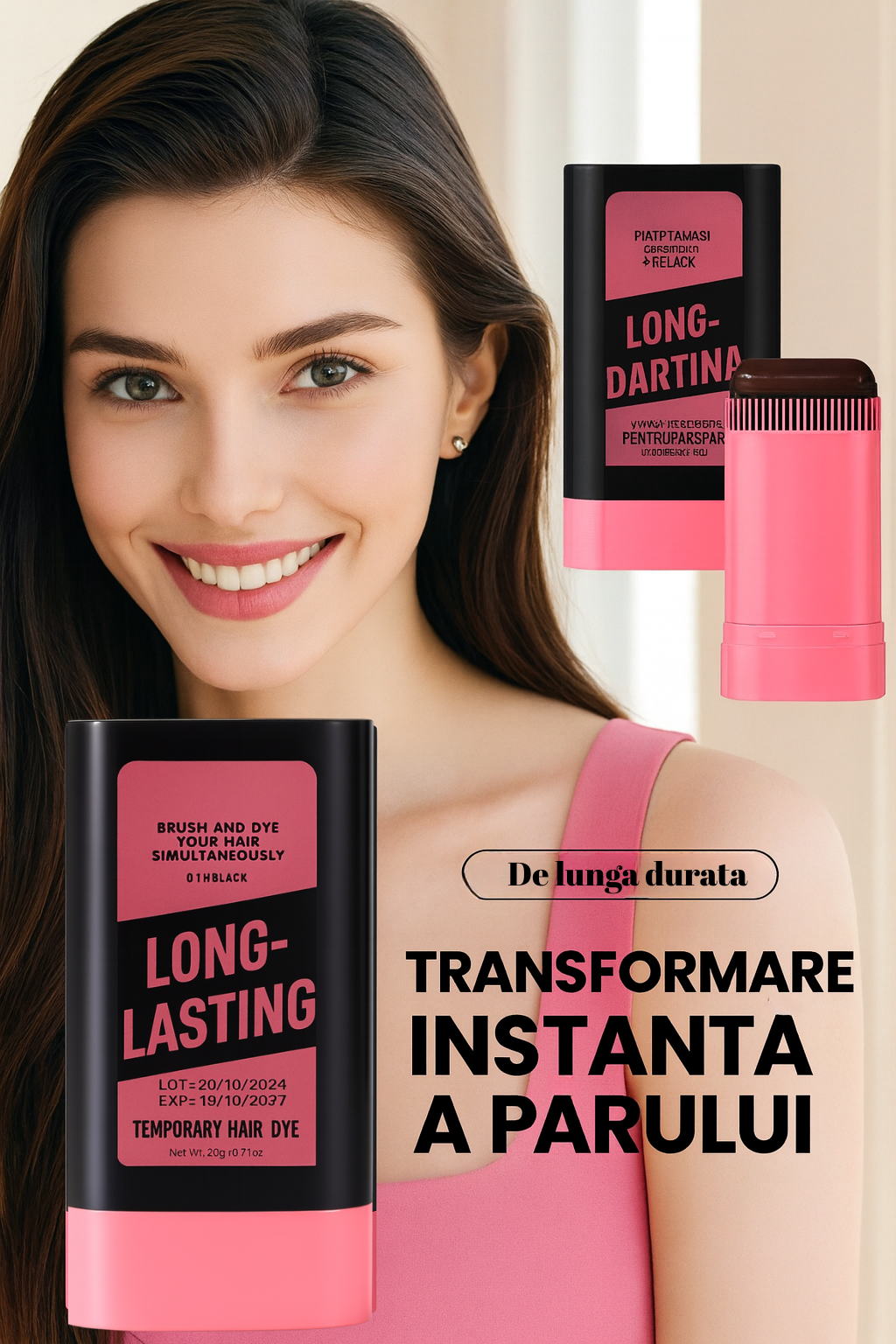Stick colorant temporar, Color Touch, soluție instant pentru radacini crescute