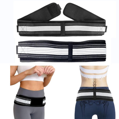 Centura pentru Durere de Sold si Sciatic, SuportMax, Unisex, 3 Benzi Elastice pentru Compresie