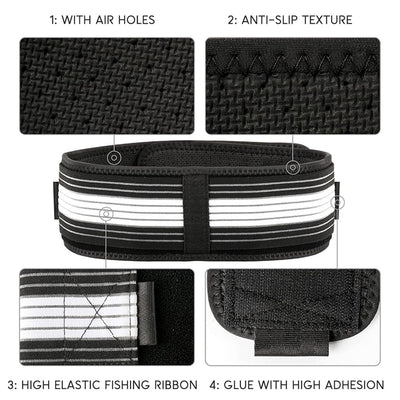 Centura pentru Durere de Sold si Sciatic, SuportMax, Unisex, 3 Benzi Elastice pentru Compresie