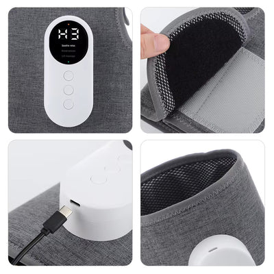 Dispozitiv de masaj cu încălzire și compresie de aer pentru gambe, KPF-LEG-O1, 1 buc