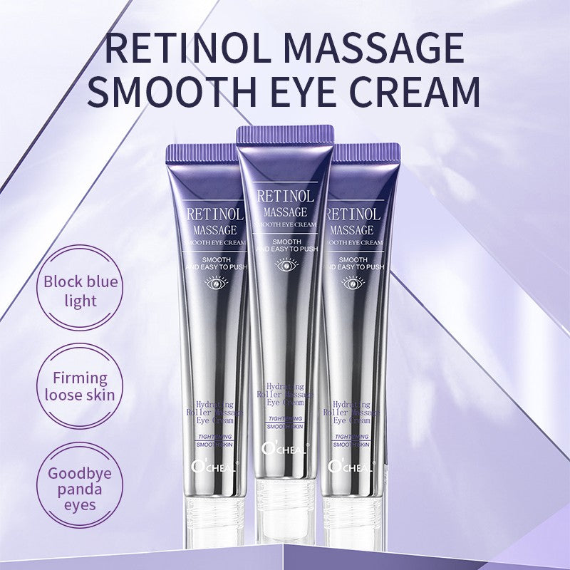 Crema de ochi cu retinol cu masaj Triple Ball 360° – anti-rid