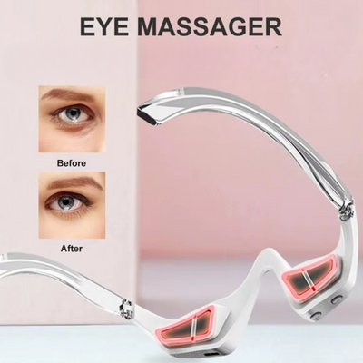 Aparat cu terapie fotonica pentru zona ochilor, Led rosu, Ems,  3D Eye Beauty