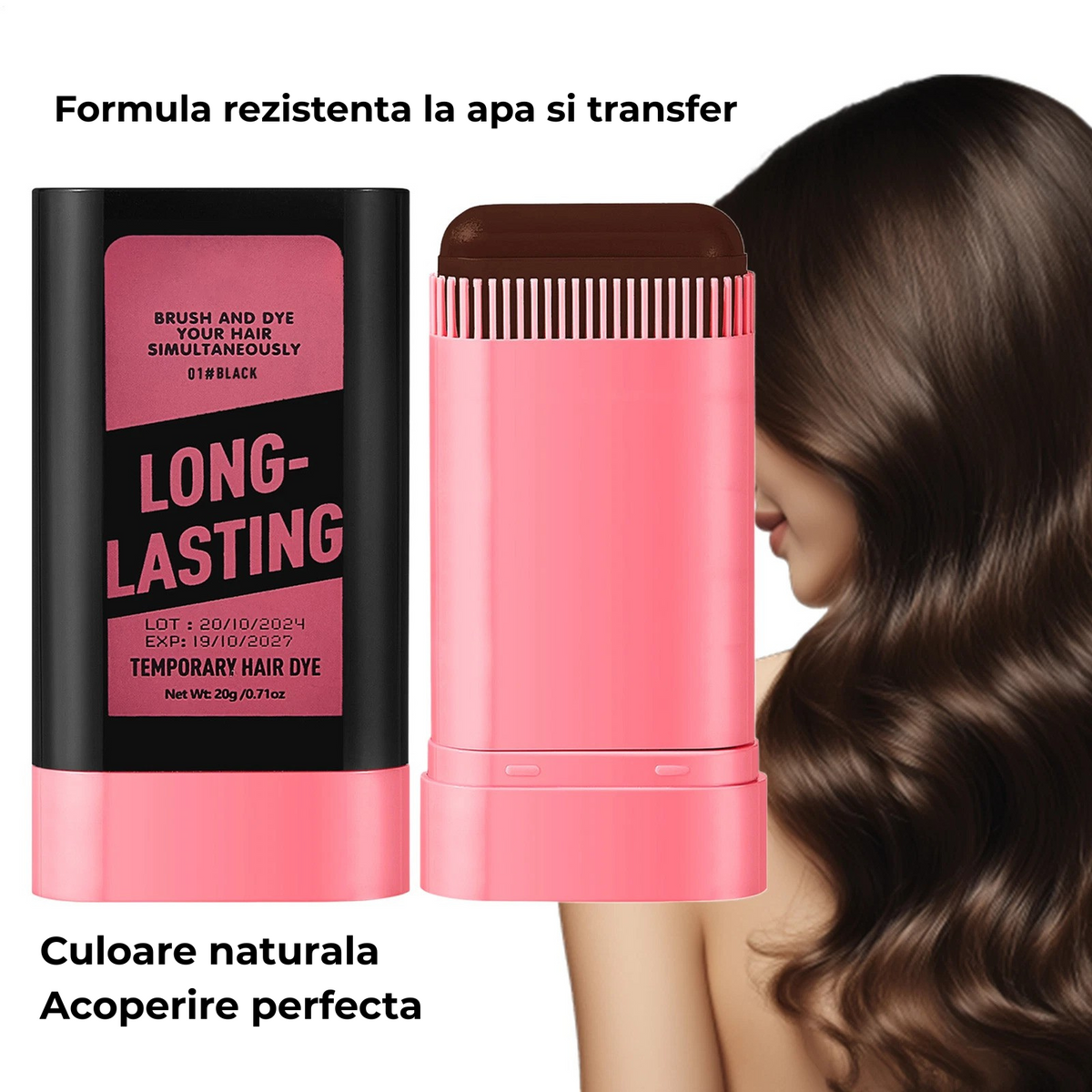 Stick colorant temporar Color Touch – vopsire instant pentru rădăcini crescute și fire albe