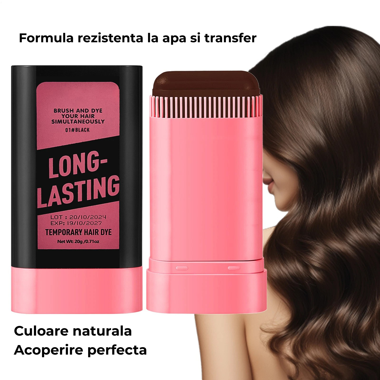 Stick colorant temporar, Color Touch, soluție instant pentru radacini crescute
