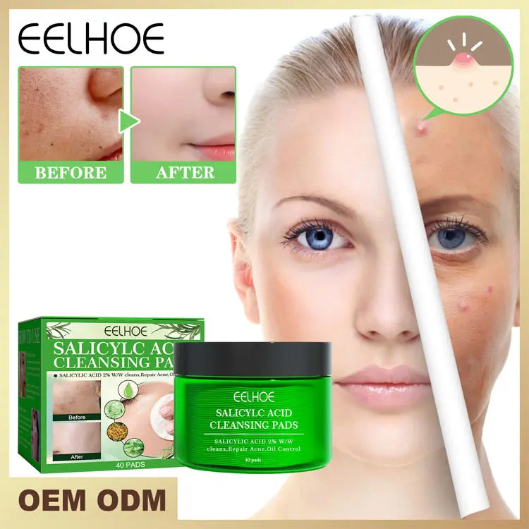 Dischete cu acid salicilic, EELHOE, 40 buc