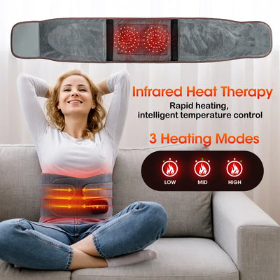 Centura cu Infrarosu, Vibratii si Sistem de  Incalzire 45/55/65℃, Tehnologie Touch Screen