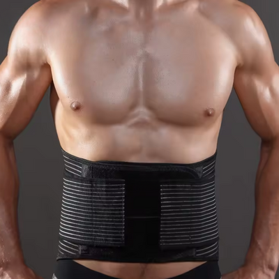 Centura abdominala fitness pentru slabit, modelarea taliei sau suport lombar tip corsetcu dublu sistem de compresie