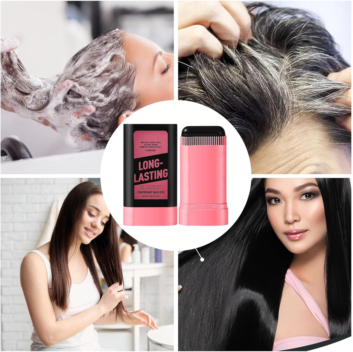 Stick colorant temporar, Color Touch, soluție instant pentru radacini crescute