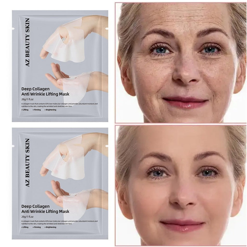 Set 5 Maști K-Beauty cu Colagen Activ – AZ Beauty Skin