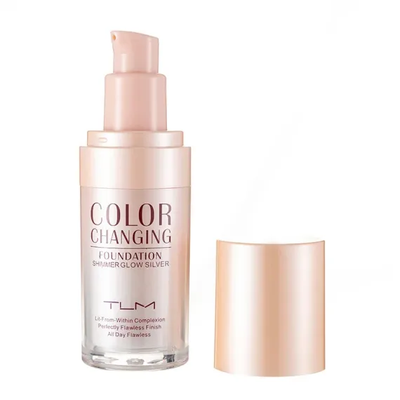 Fon de ten cu adaptare in functie de ten,  Color Changing TLM, Shimmer Glow Gold, 30ml
