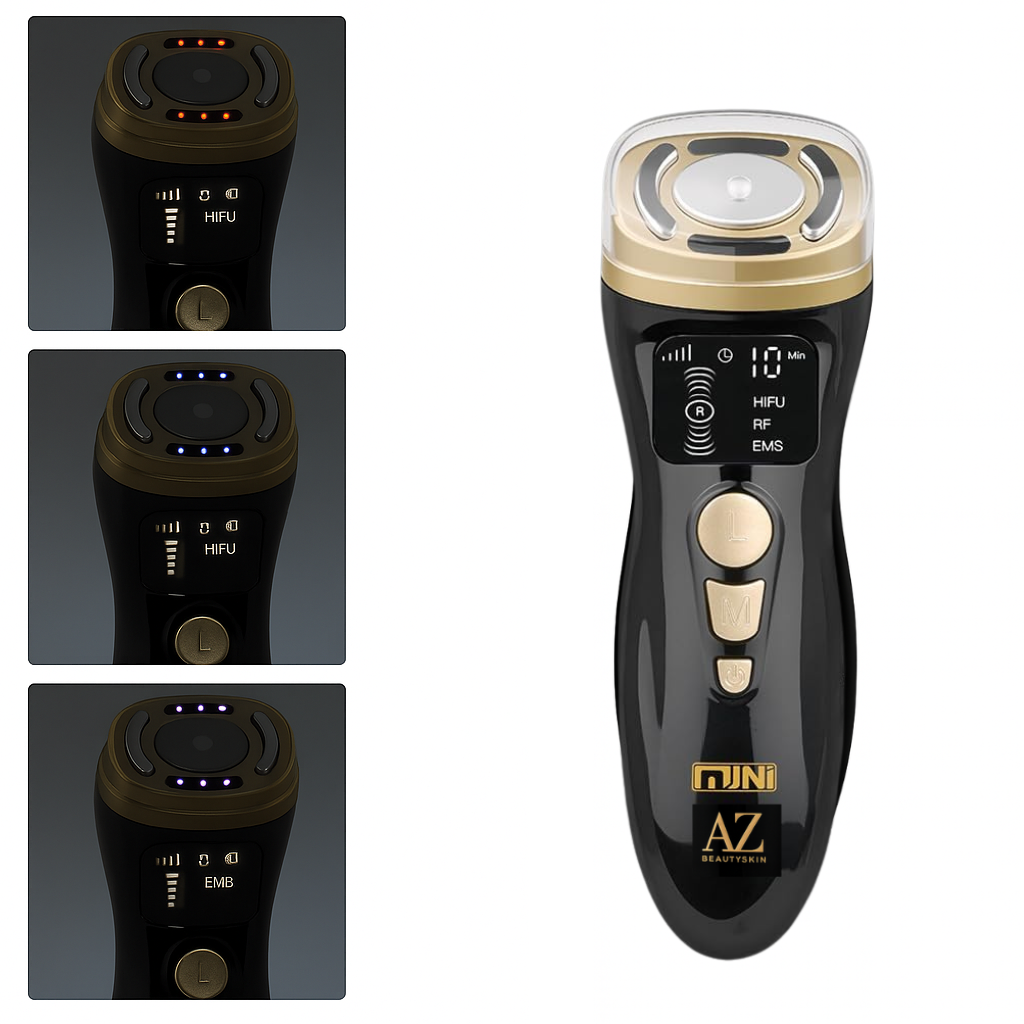 Mini HIFU Lifting Facial EMS RF Anti-Aging – AZ Beauty Skin®