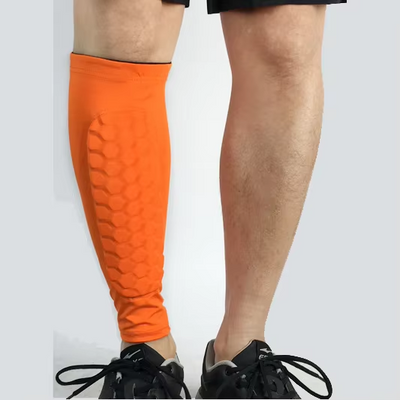 Set 2 Jambiere cu protectie pentru fotbal, rugby, handbal, tenis