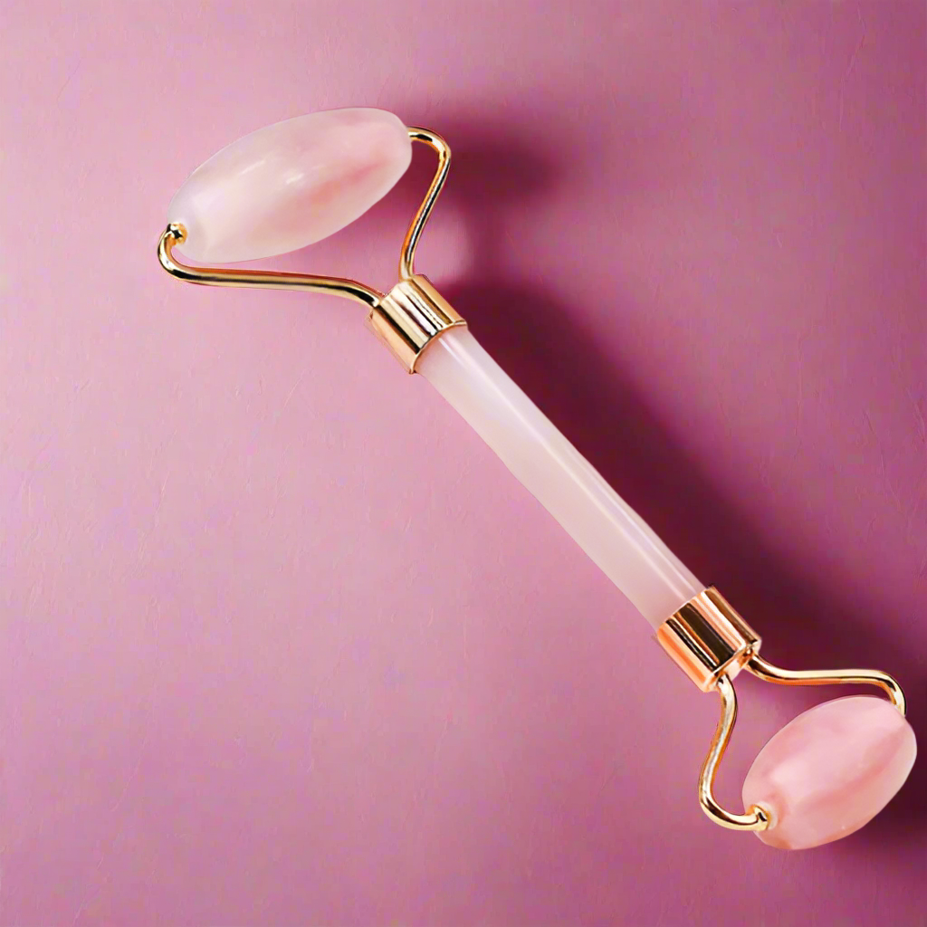 Set antirid, 1 x Rola din Cuart si 2  Seruri, Retinol si Vitamina C, 2x 30 ml, AZ Beauty Skin