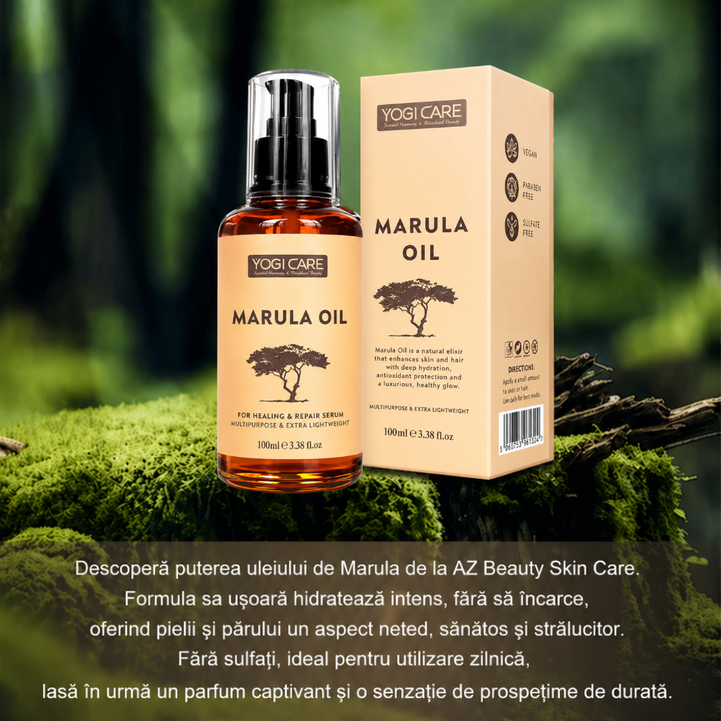 Ser Reparator cu Ulei de Marula pentru Păr Uscat – Hidratare, Reparare și Anti-Frizz