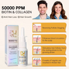 Spray pentru creșterea părului cu biotină și colagen pentru bărbați și femei, ser pentru întărirea părului, tratament pentru scalp anti-cădere
