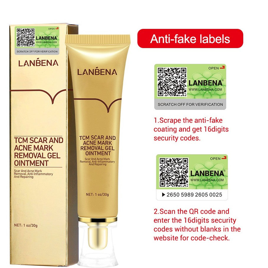 Crema pentru cicatrici, vergeturi, Lanbena