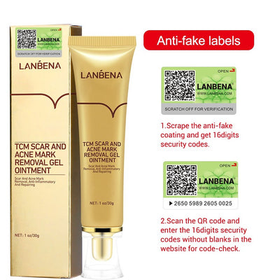 Crema pentru cicatrici, vergeturi, Lanbena