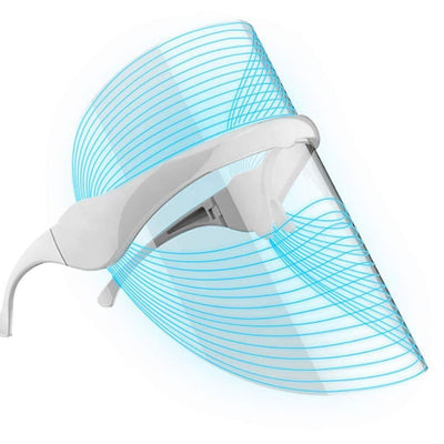 Masca LED 7 in 1, Fototerapie Faciala, Transparenta A-Z Beauty Skin