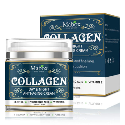 Crema de fata cu Colagen, Retinol, Acid Hyaluronic si Vitamina E Complex, 50ml A-Z Beauty Skin