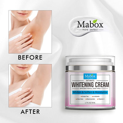 Crema depigmentanta si albire cu acid hyaluronic, vitamina C, aloe vera, extract de ceai verde, niacinamide si alfa arbutina, 50 ml