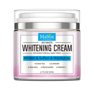 Crema depigmentanta si albire cu acid hyaluronic, vitamina C, aloe vera, extract de ceai verde, niacinamide si alfa arbutina, 50 ml