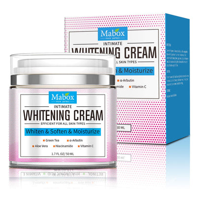 Crema depigmentanta si albire cu acid hyaluronic, vitamina C, aloe vera, extract de ceai verde, niacinamide si alfa arbutina, 50 ml