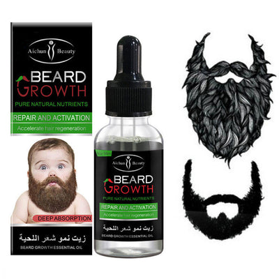 Ulei accelerare crestere barba si mustata, 30 ml A-Z Beauty Skin