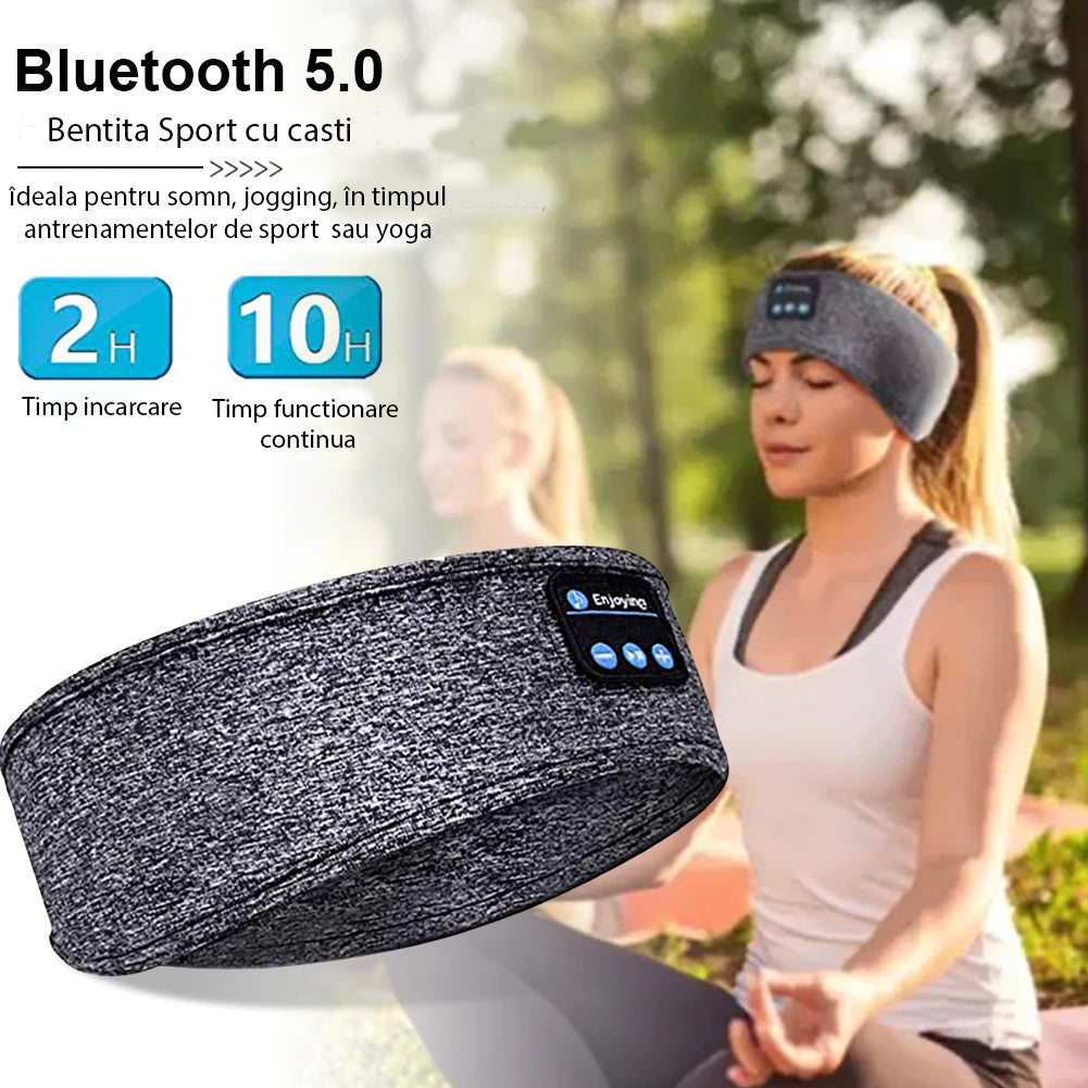 Bentita Sport cu casti, Bluetooth V5.0
