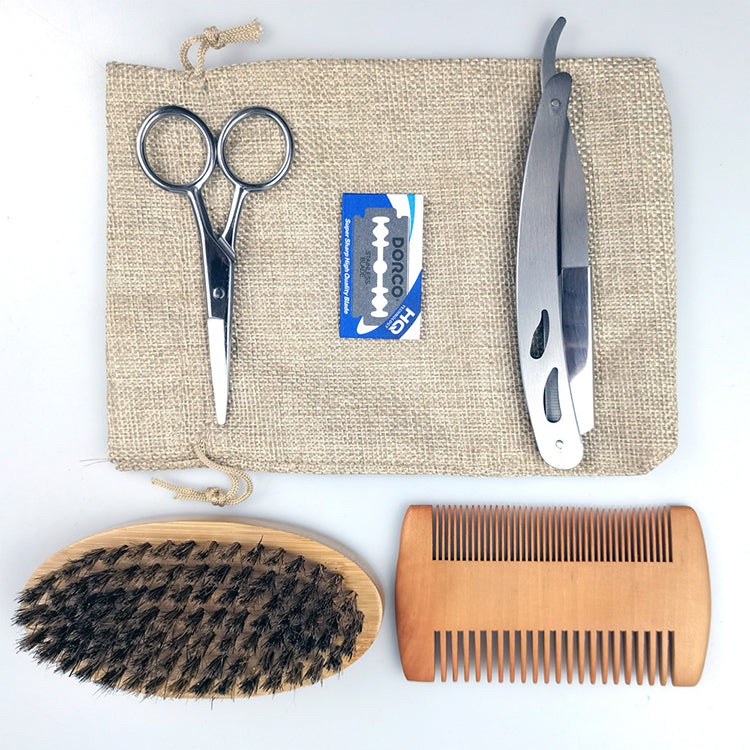 Kit Premium ingrijire, crestere barba si mustata 100% natural A-Z Beauty Skin