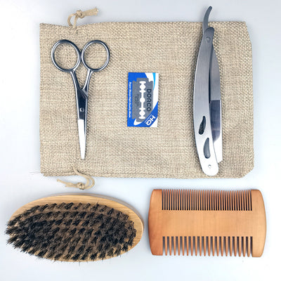 Kit Premium ingrijire, crestere barba si mustata 100% natural A-Z Beauty Skin