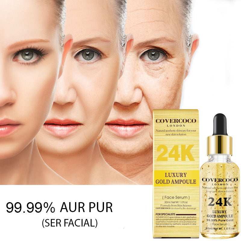 Ser facial cu aur 24 K A-Z Beauty Skin
