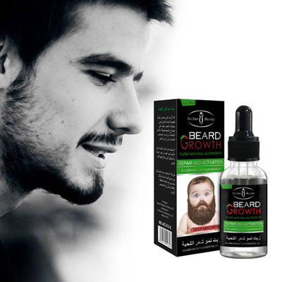 Ulei accelerare crestere barba si mustata, 30 ml A-Z Beauty Skin
