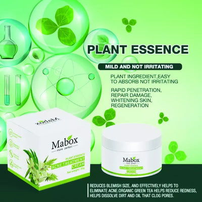 Crema hidratanta pentru tratamentul acneei, Mabox 20g, 100% naturala