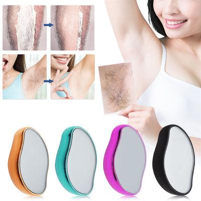 Dispozitiv de Epilare prin Frecare cu cristale, pentru indepartarea parului si exfoliere, fara durere, tehnologie nano glass