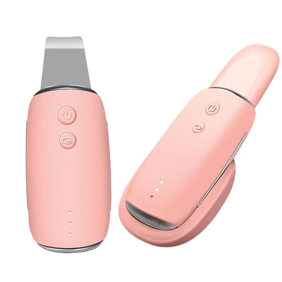 Skin scrubber cu ultrasunete, terapie ionica si masaj cald cu fototerapie