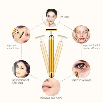 Aparat lifting facial, 24 K Beauty Energy Bar A-Z Beauty Skin