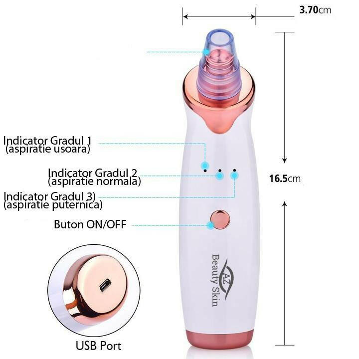 Aspirator puncte negre A-Z Beauty Skin 