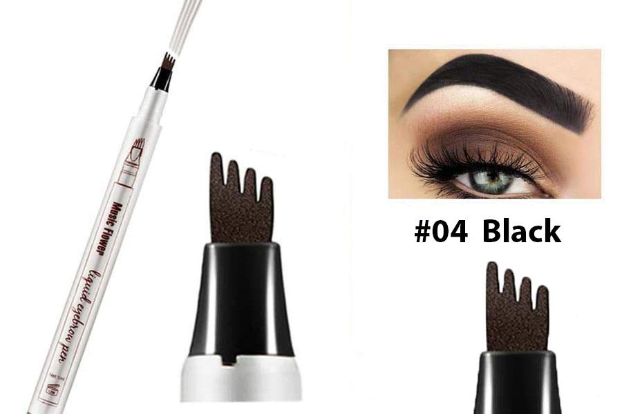 Creion Sprancene Microblading A-Z Beauty Skin negru 